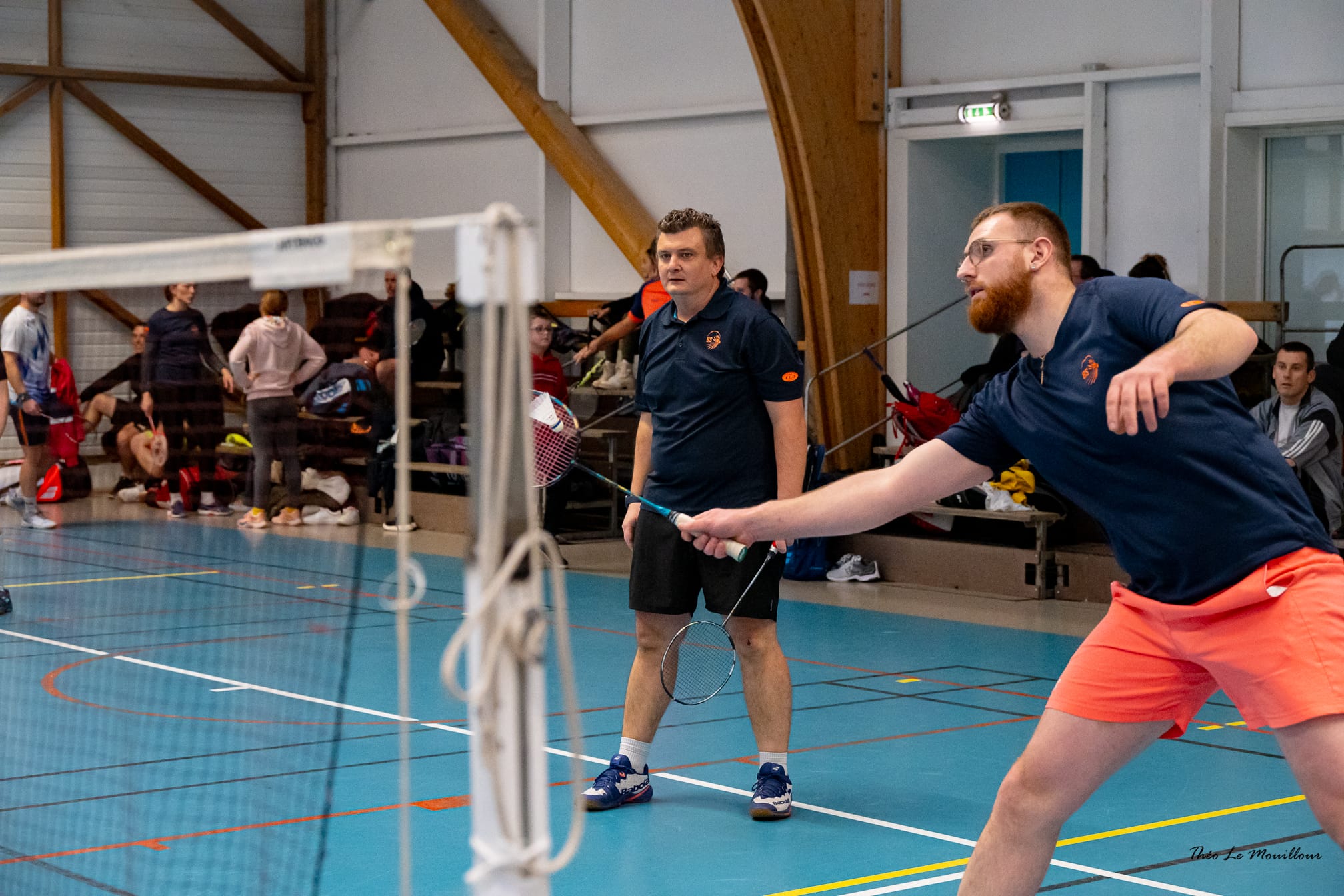 Équipe masculine du Badminton Samsonnais en double